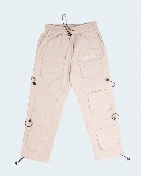 Keeks 3 Pocket Nylon Cargo Pants - Grey